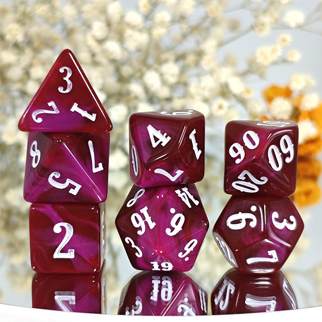 Set di Dadi in Acrilico Colora - Board Game Dnd recensione e prezzo
