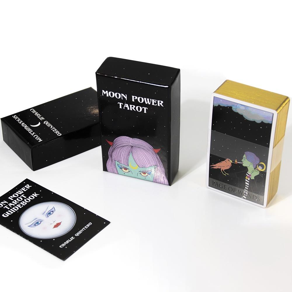 Moon Power Tarot Cards With Gi - Board Game Oracle ulasan dan harga