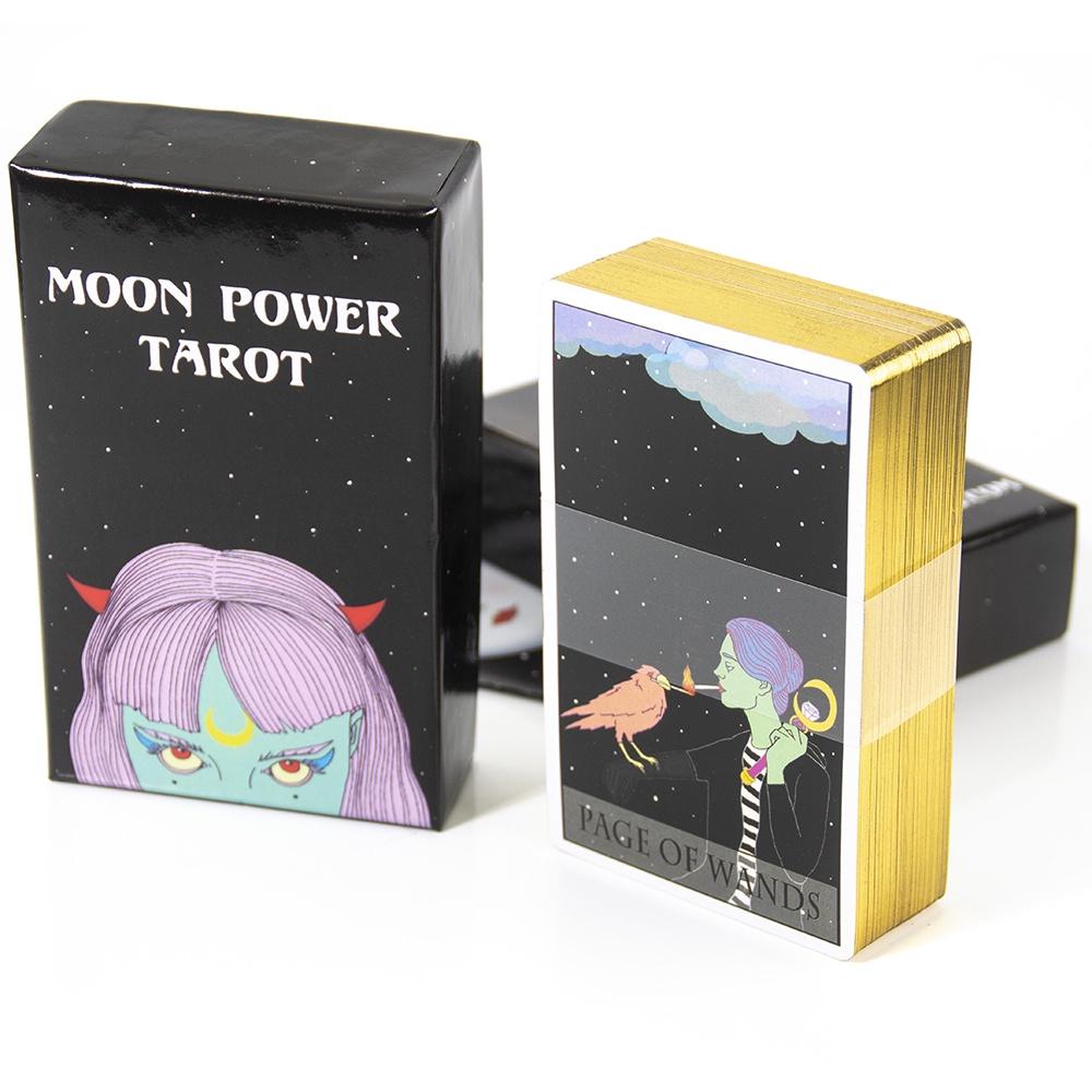 Moon Power Tarot Cards With Gi - Board Game Oracle ulasan dan harga